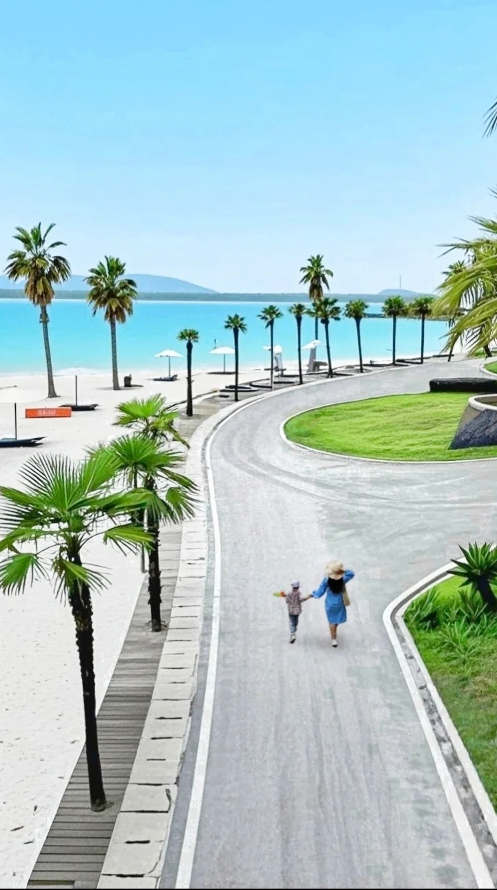 湖北罕见白沙滩🏝所有人都以为我在长滩岛