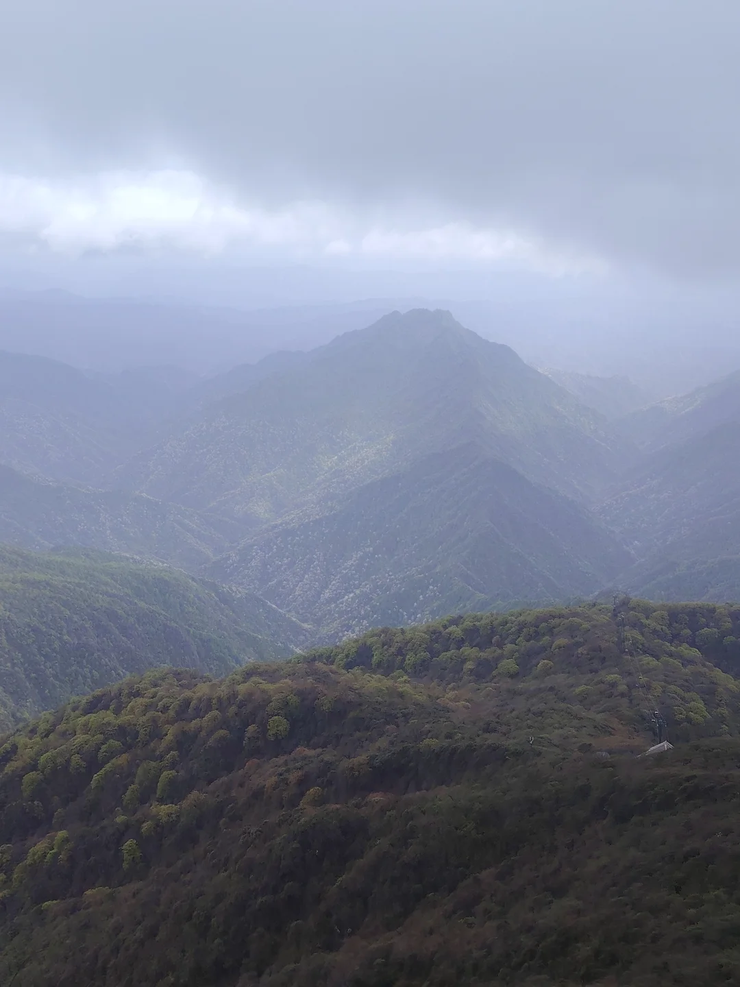 梵净山雨天攻略 遗憾与美景