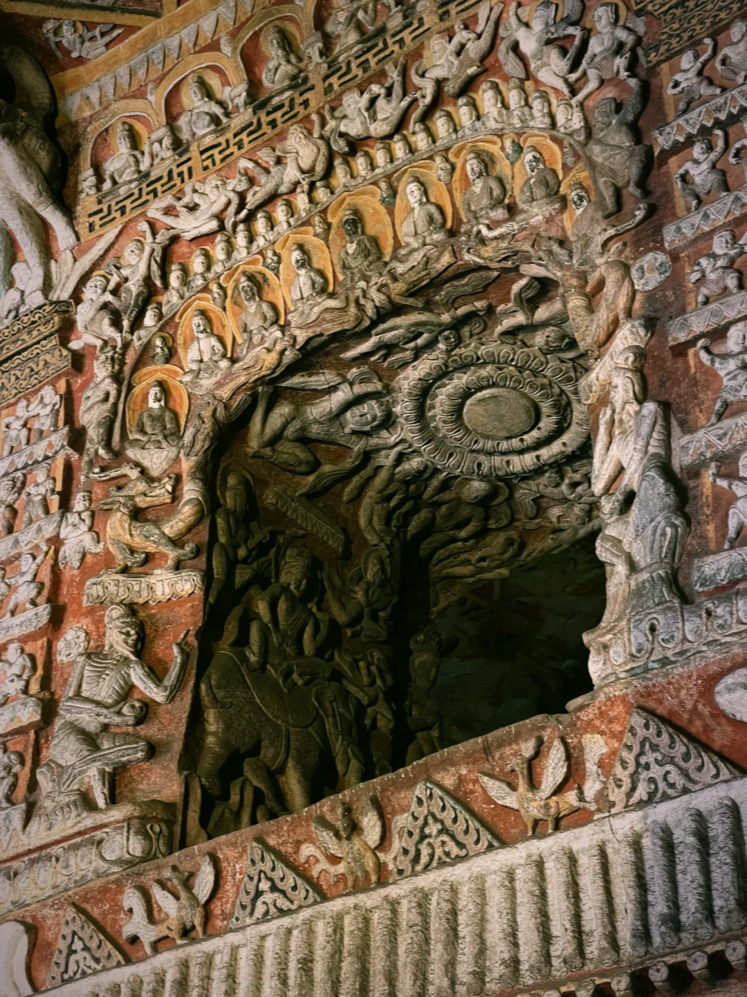 一组个人喜欢的的石窟寺藻井