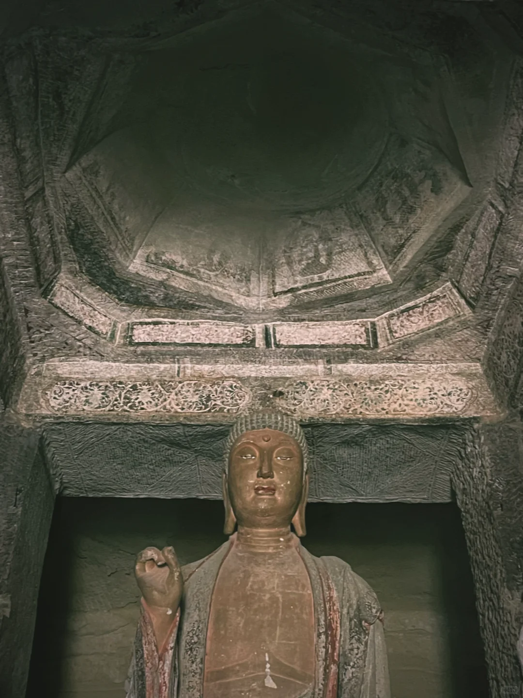 一组个人喜欢的的石窟寺藻井