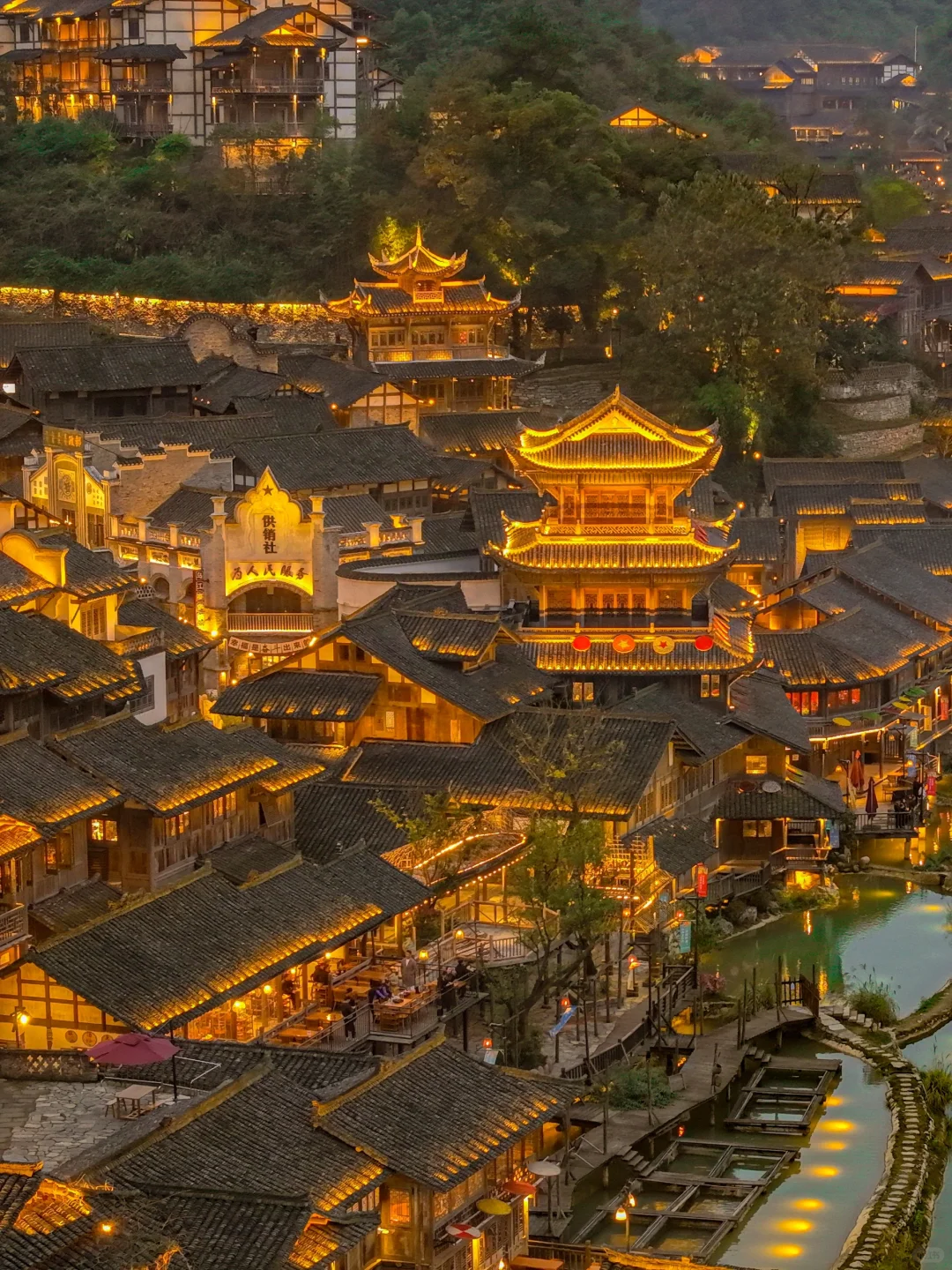 以为乌镇够美了，直到我来到了乌江寨