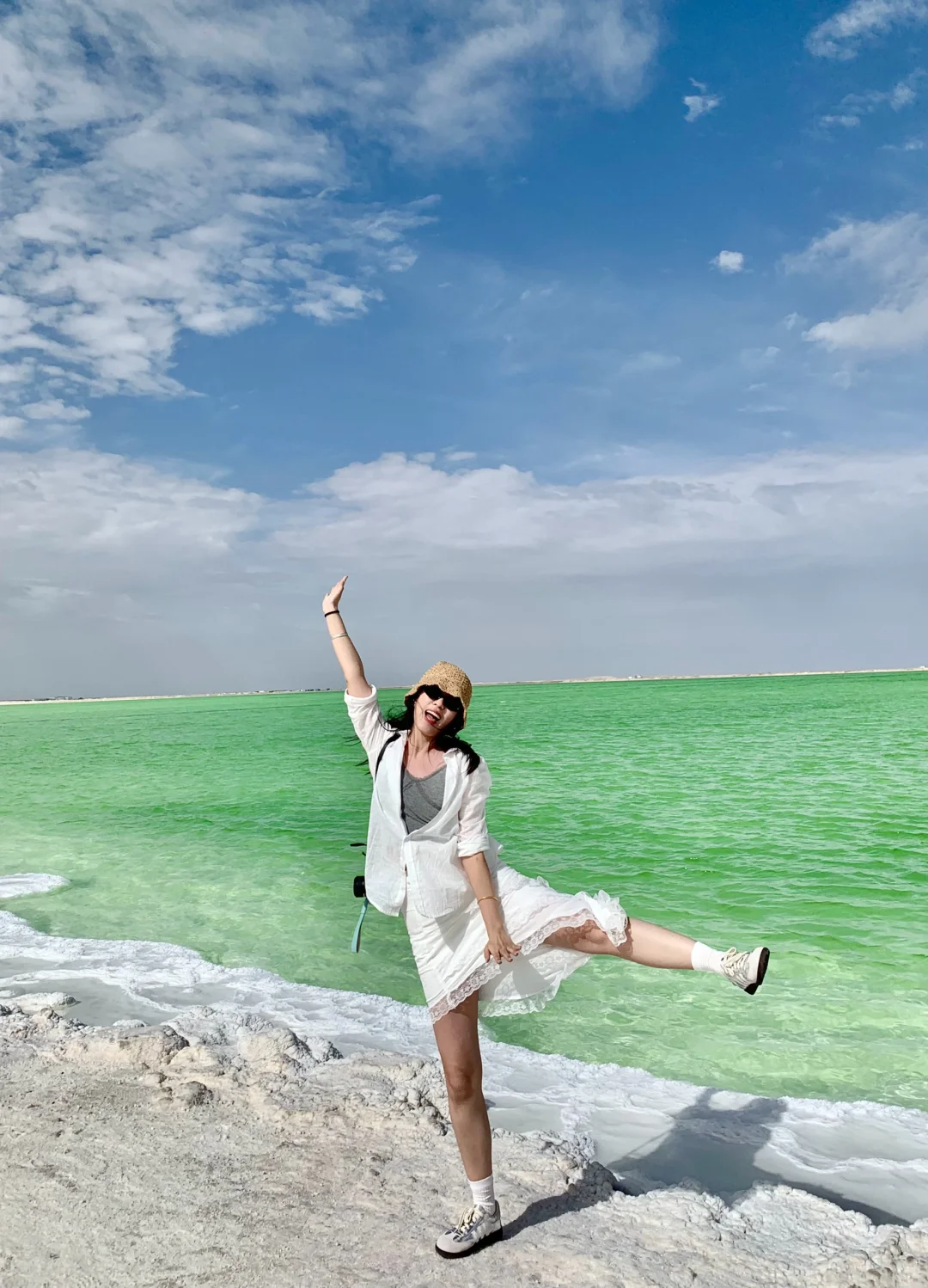 4.8📍察尔汗盐湖live图，无滤镜！美得太炸裂