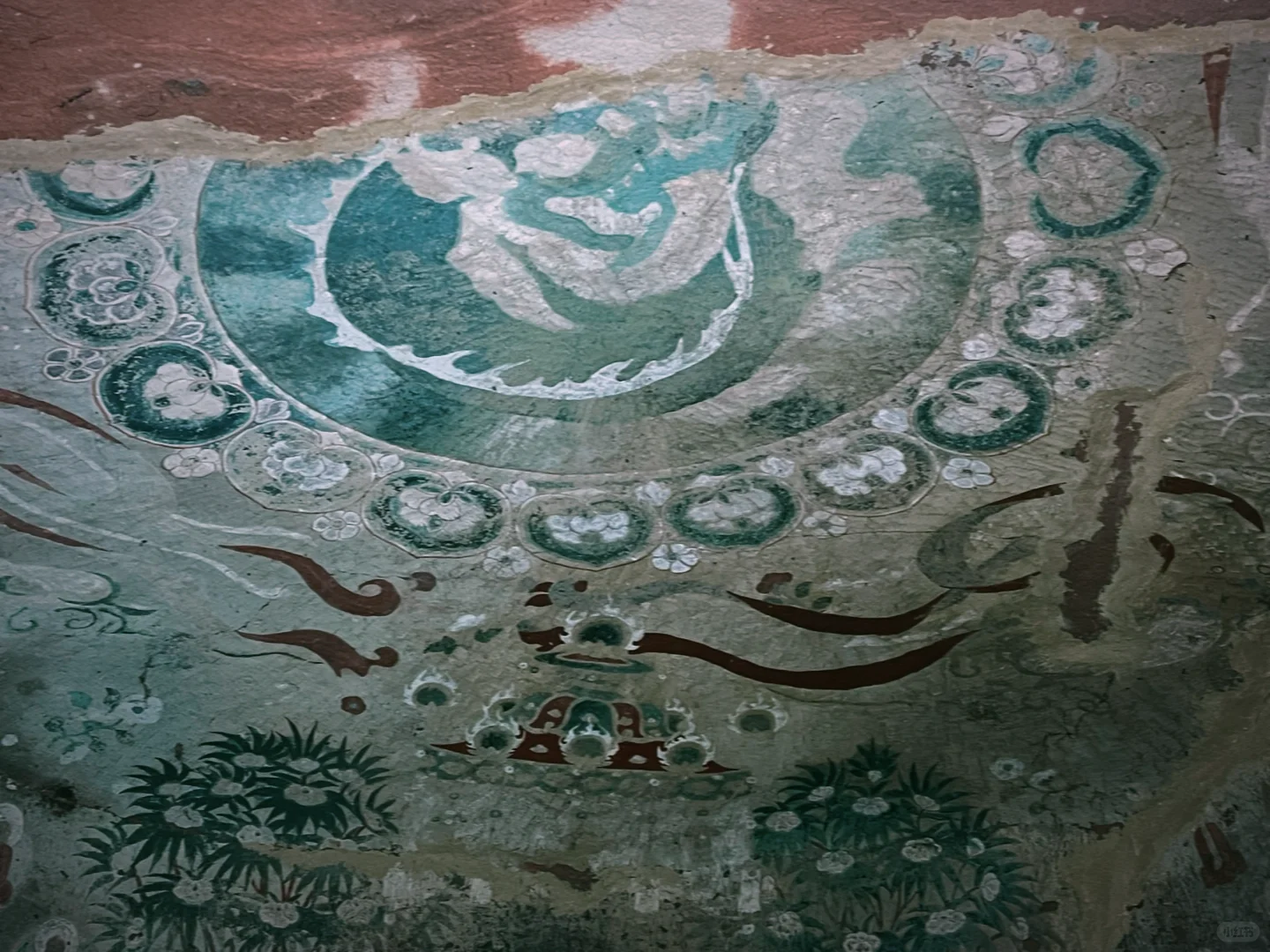 一组个人喜欢的的石窟寺藻井