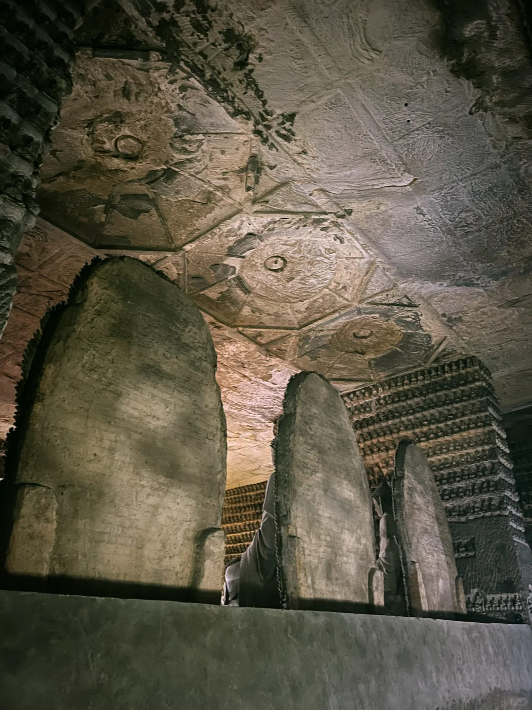 一组个人喜欢的的石窟寺藻井