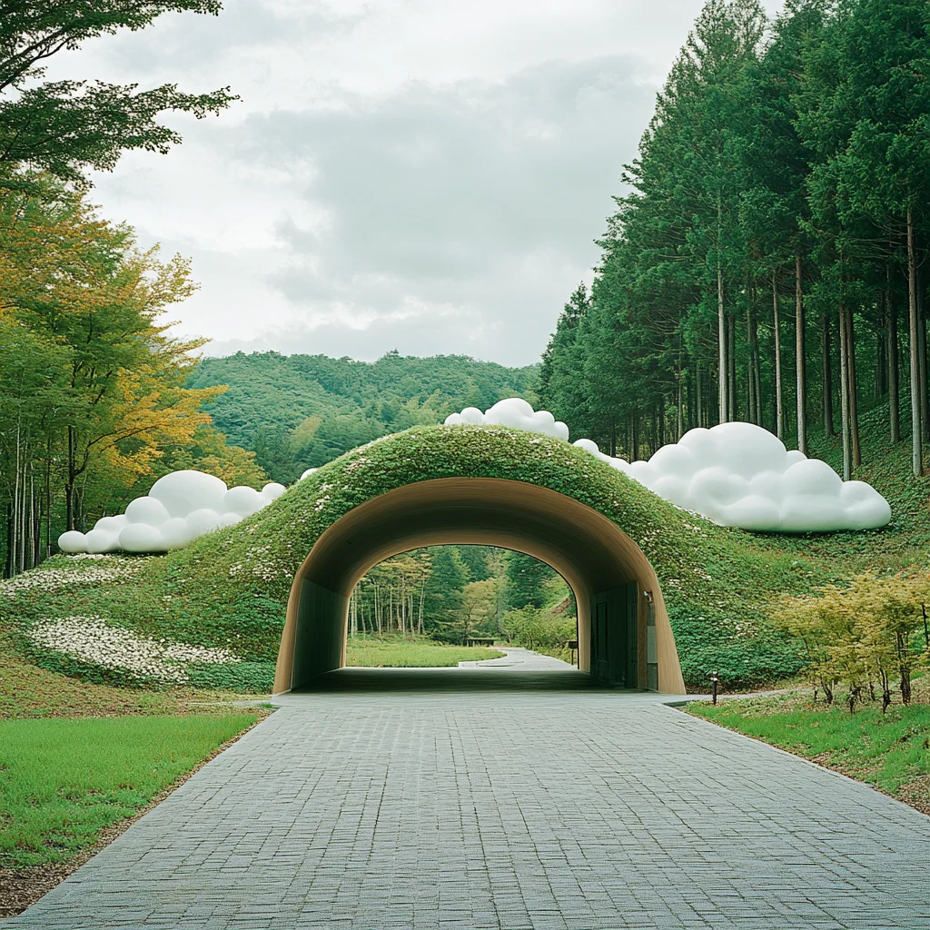 美哭！云端童话王国景区入口