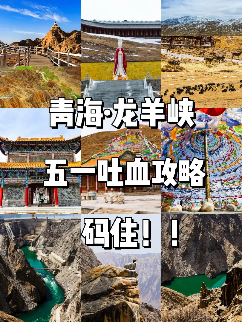 龙羊峡真的风景超绝，户外天堂！