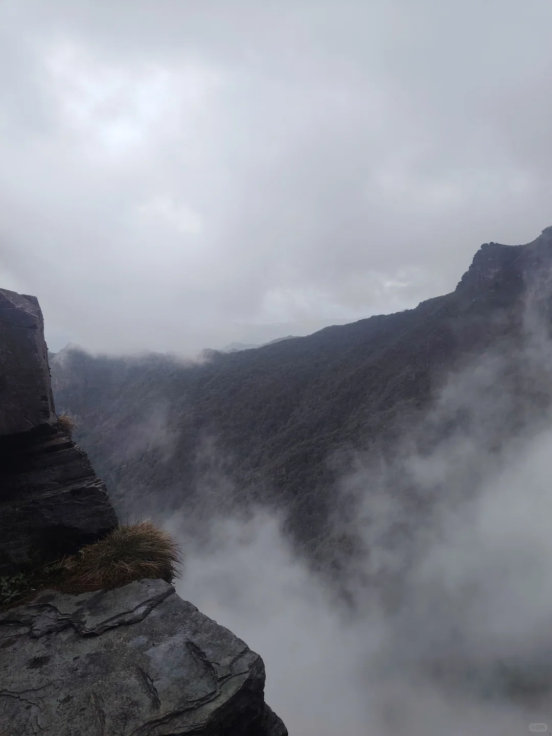 梵净山雨天攻略 遗憾与美景