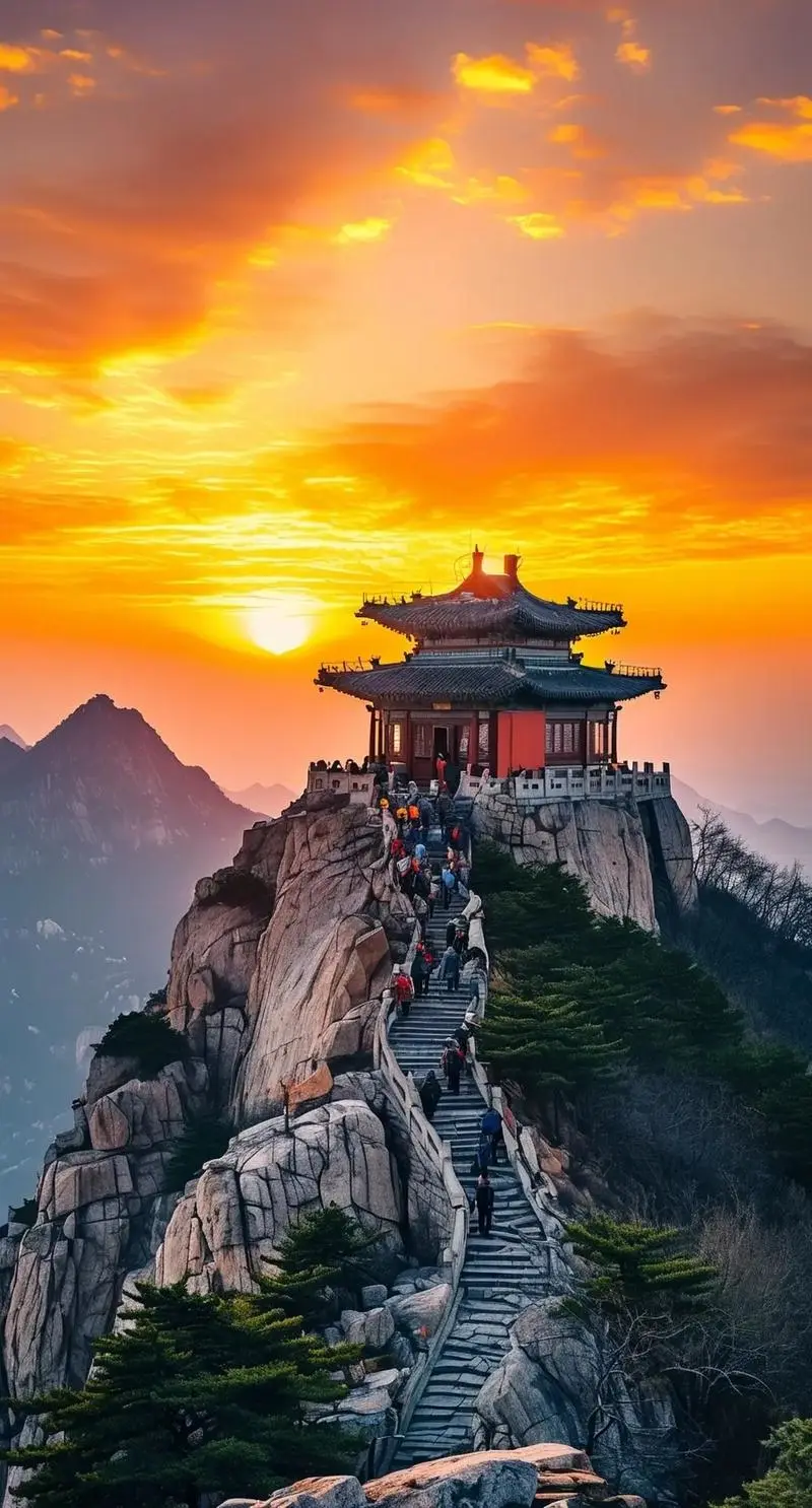 🏔️【探秘泰山🌄，登顶五岳之首👣】🌟