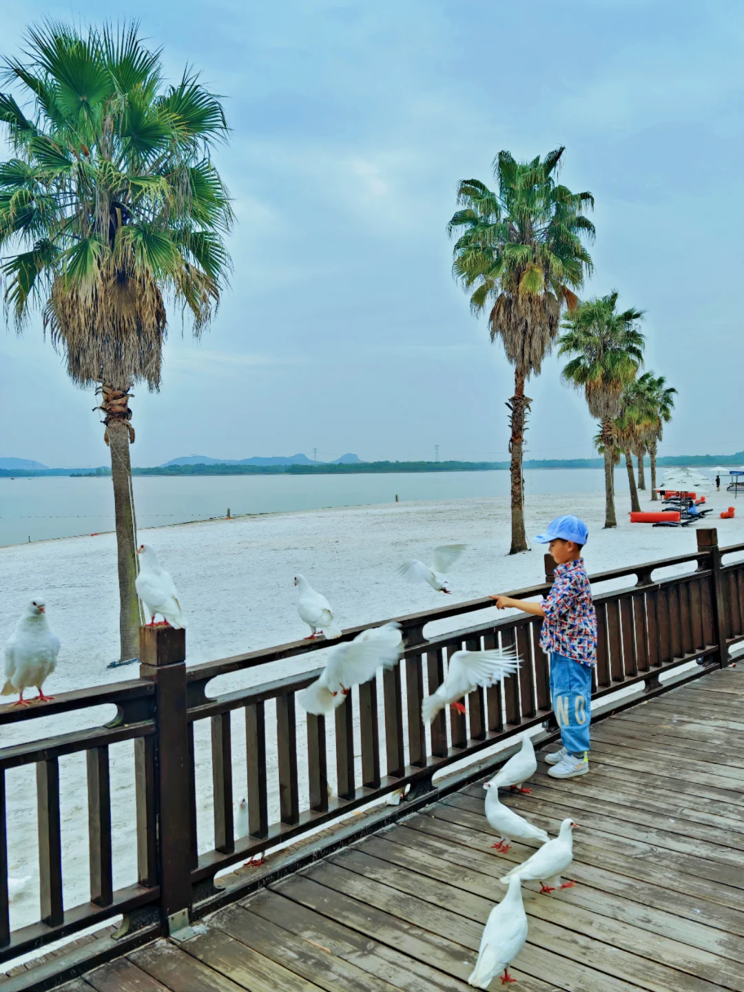 湖北罕见白沙滩🏝所有人都以为我在长滩岛