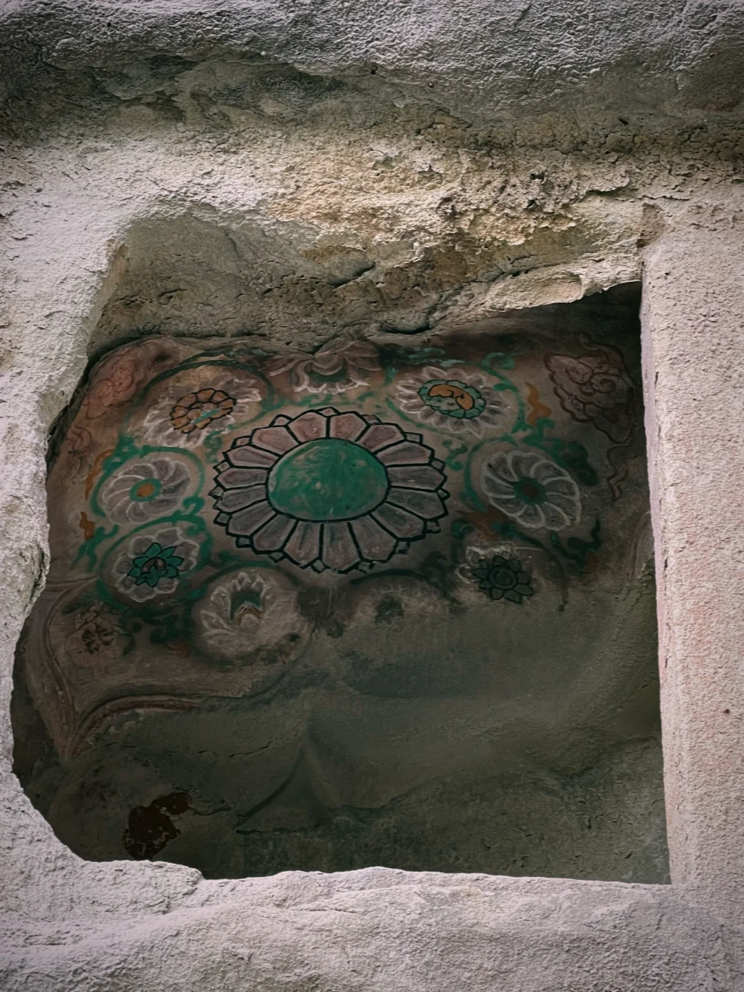 一组个人喜欢的的石窟寺藻井