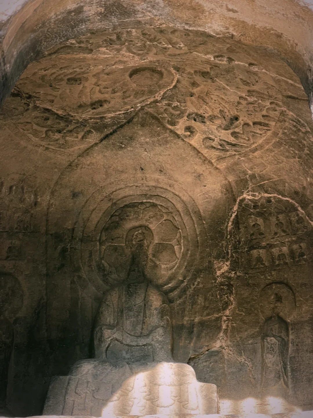 一组个人喜欢的的石窟寺藻井