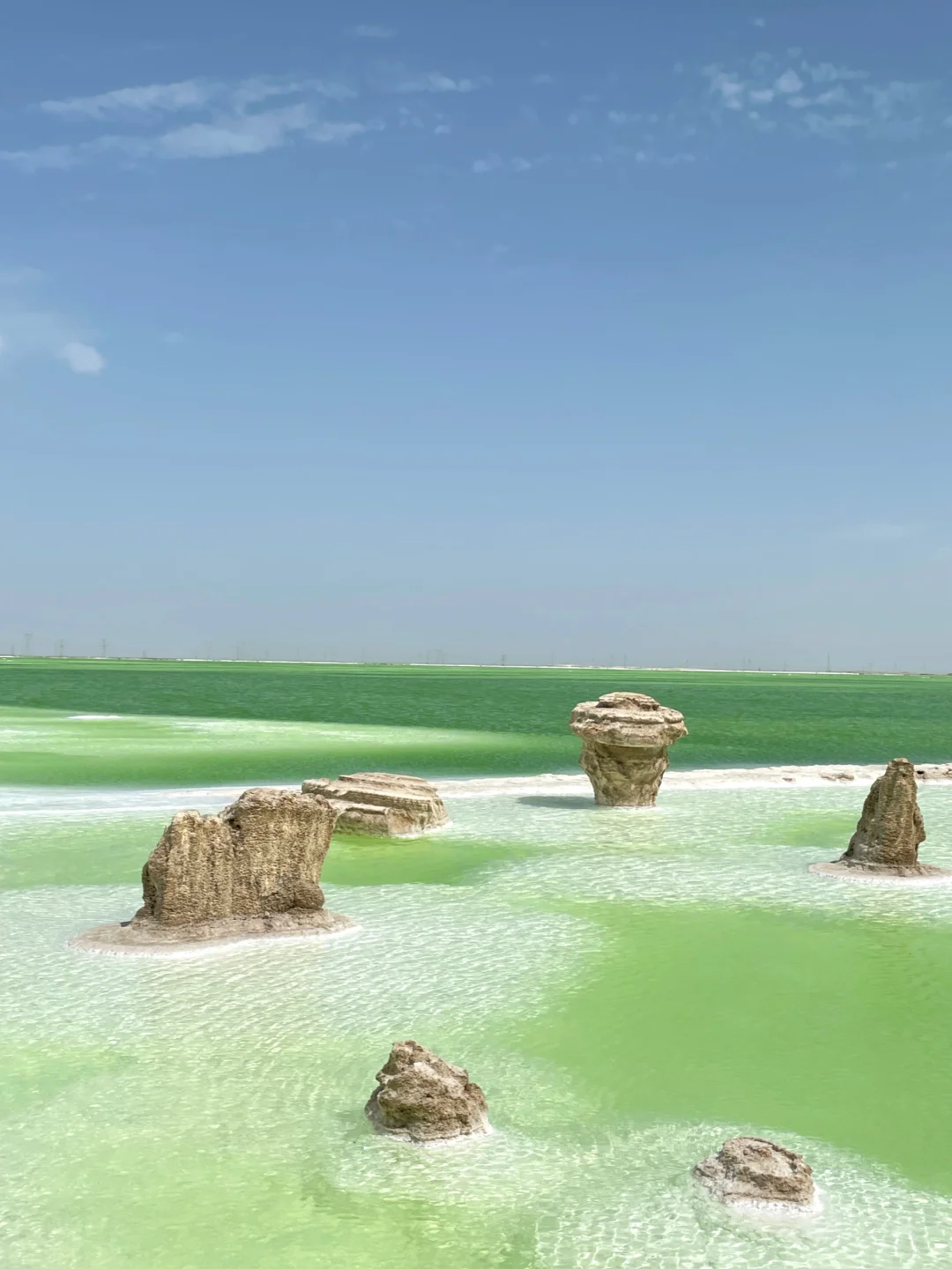 4.8📍察尔汗盐湖live图，无滤镜！美得太炸裂