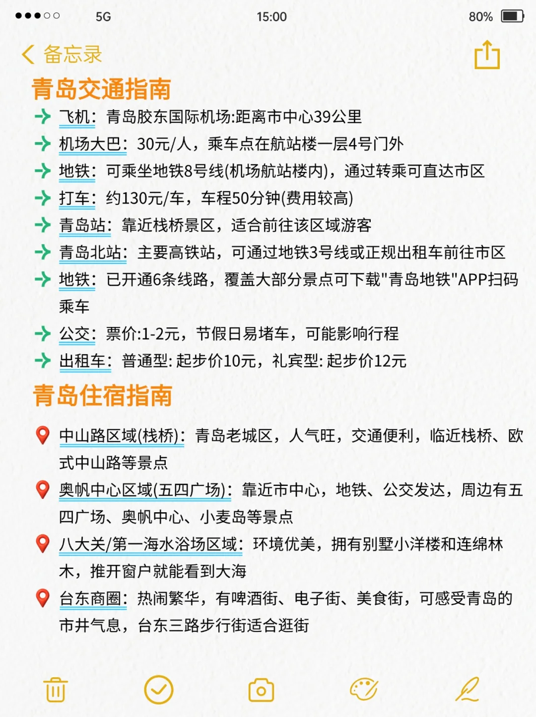 五一准备去青岛的姐妹，听点不一样的大实话