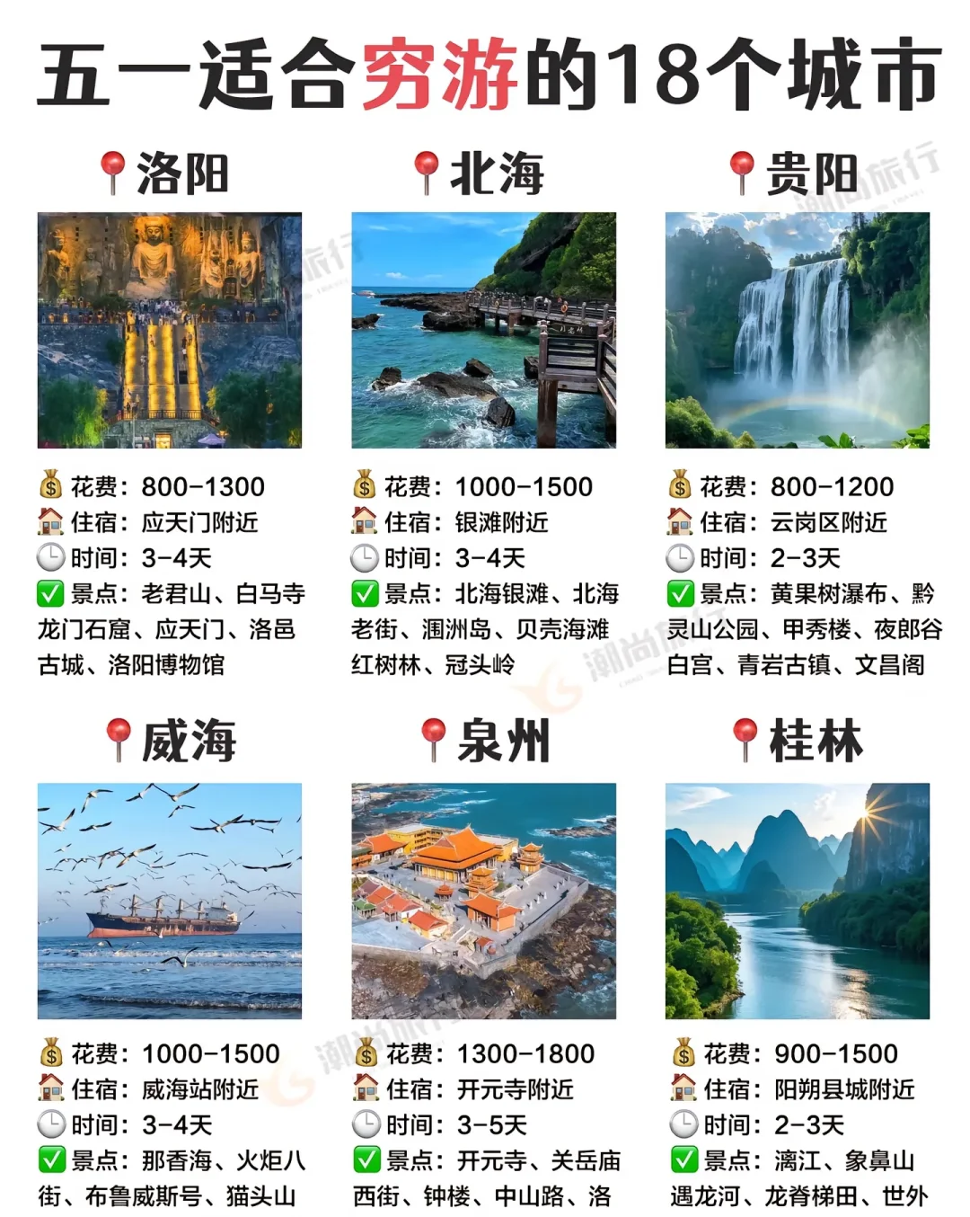 最适合五一穷游的城市！太美了！