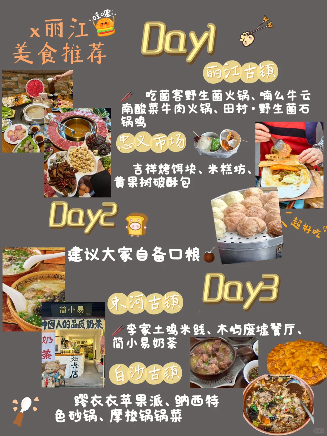 丽江📍旅游攻略📝三天两夜不绕路（五一版👭）