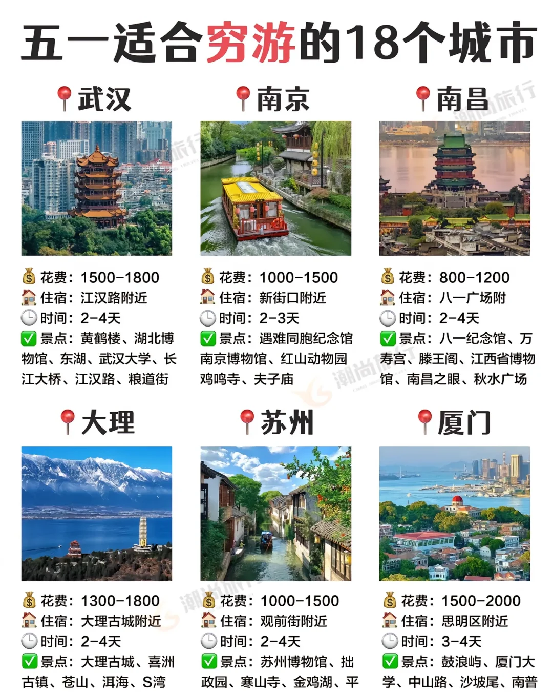 最适合五一穷游的城市！太美了！