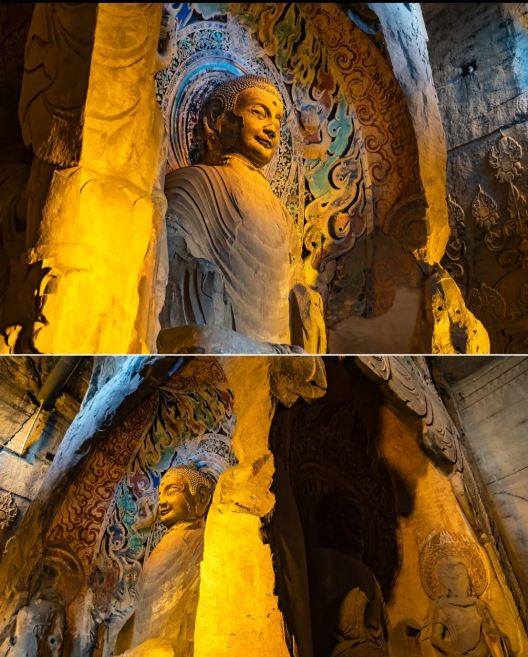 本以为云冈石窟够美，直到遇见响堂窟！！😍