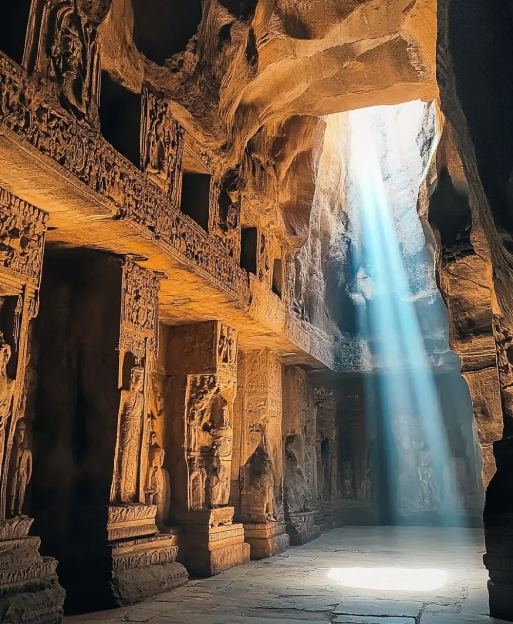 本以为云冈石窟够美，直到遇见响堂窟！！😍