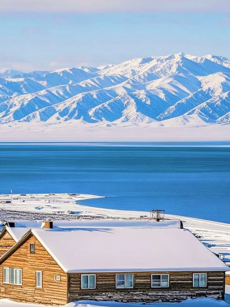 赛里木湖！一眼就被这变幻蓝调勾了魂‼️