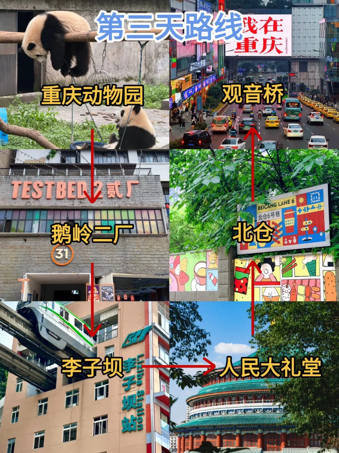 刚从重庆回来！😭亲身体验：真的不要背包