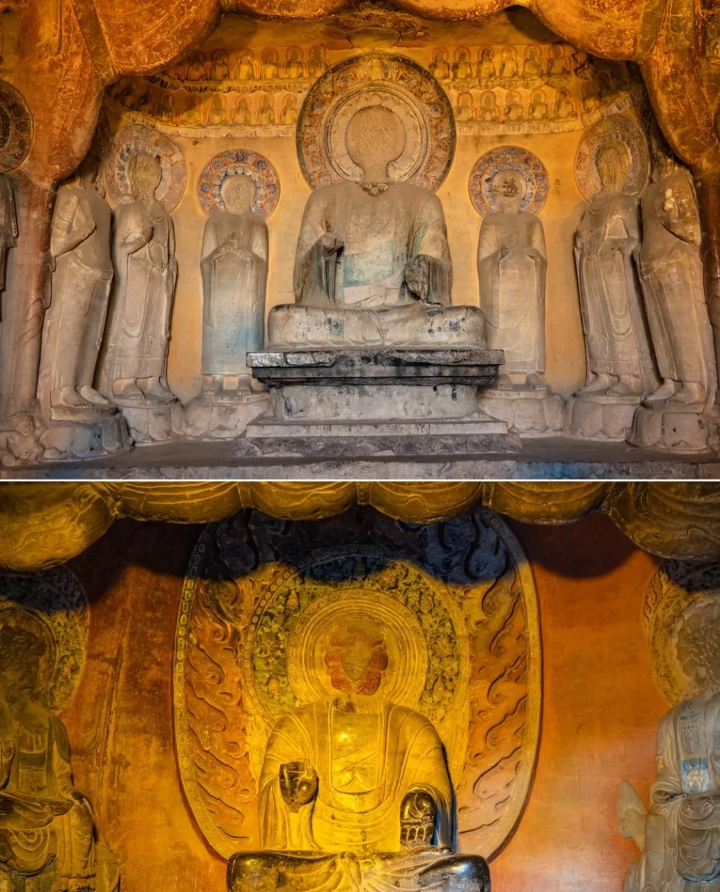 本以为云冈石窟够美，直到遇见响堂窟！！😍