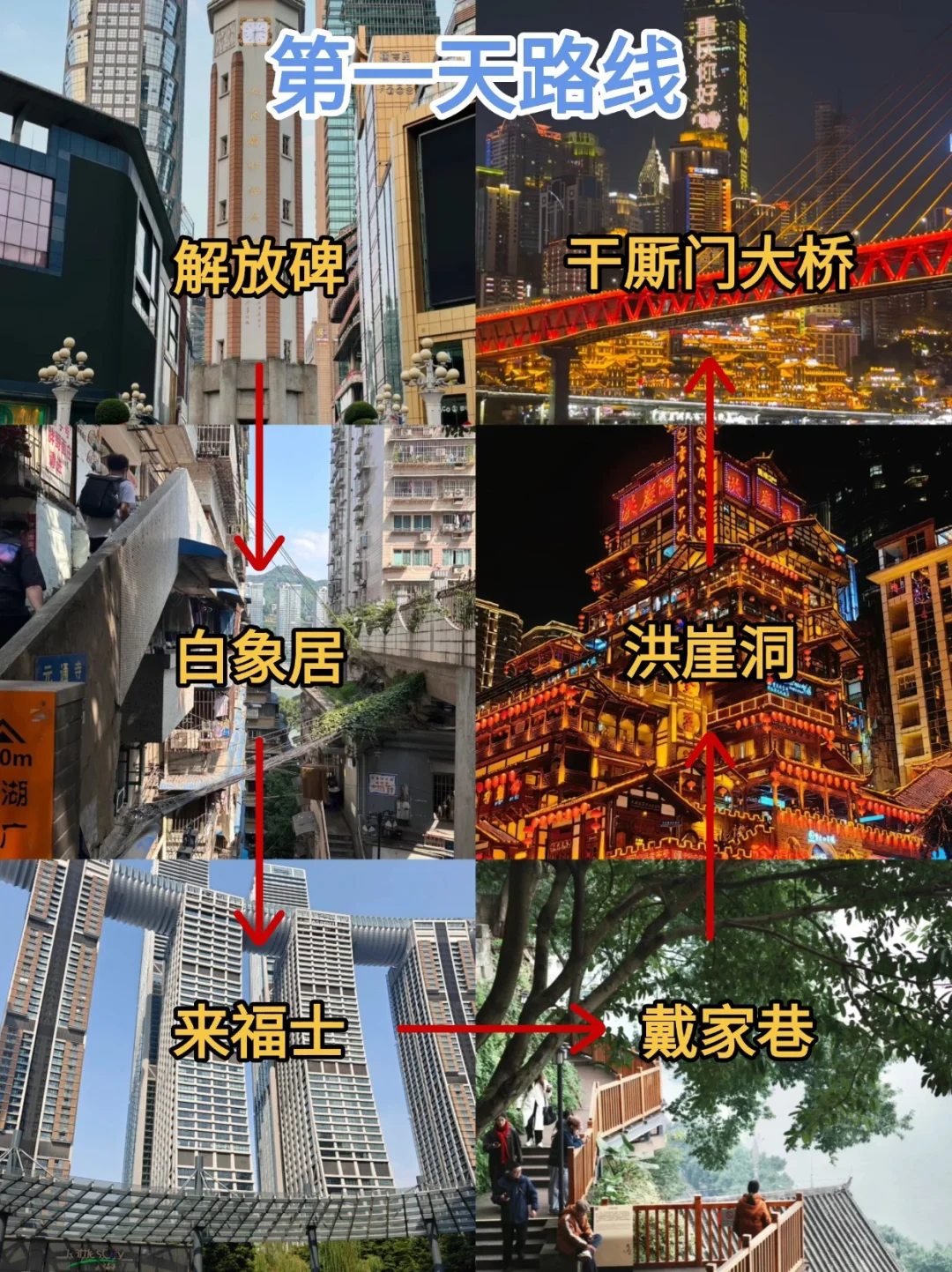 刚从重庆回来！😭亲身体验：真的不要背包