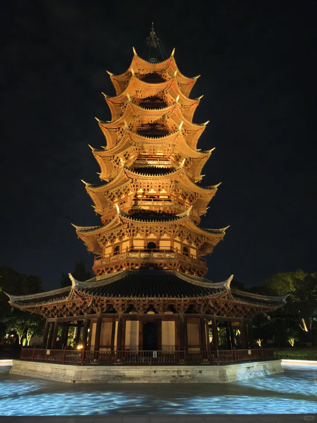 苏州夜游天🌸板！  盘门景区你太强了！