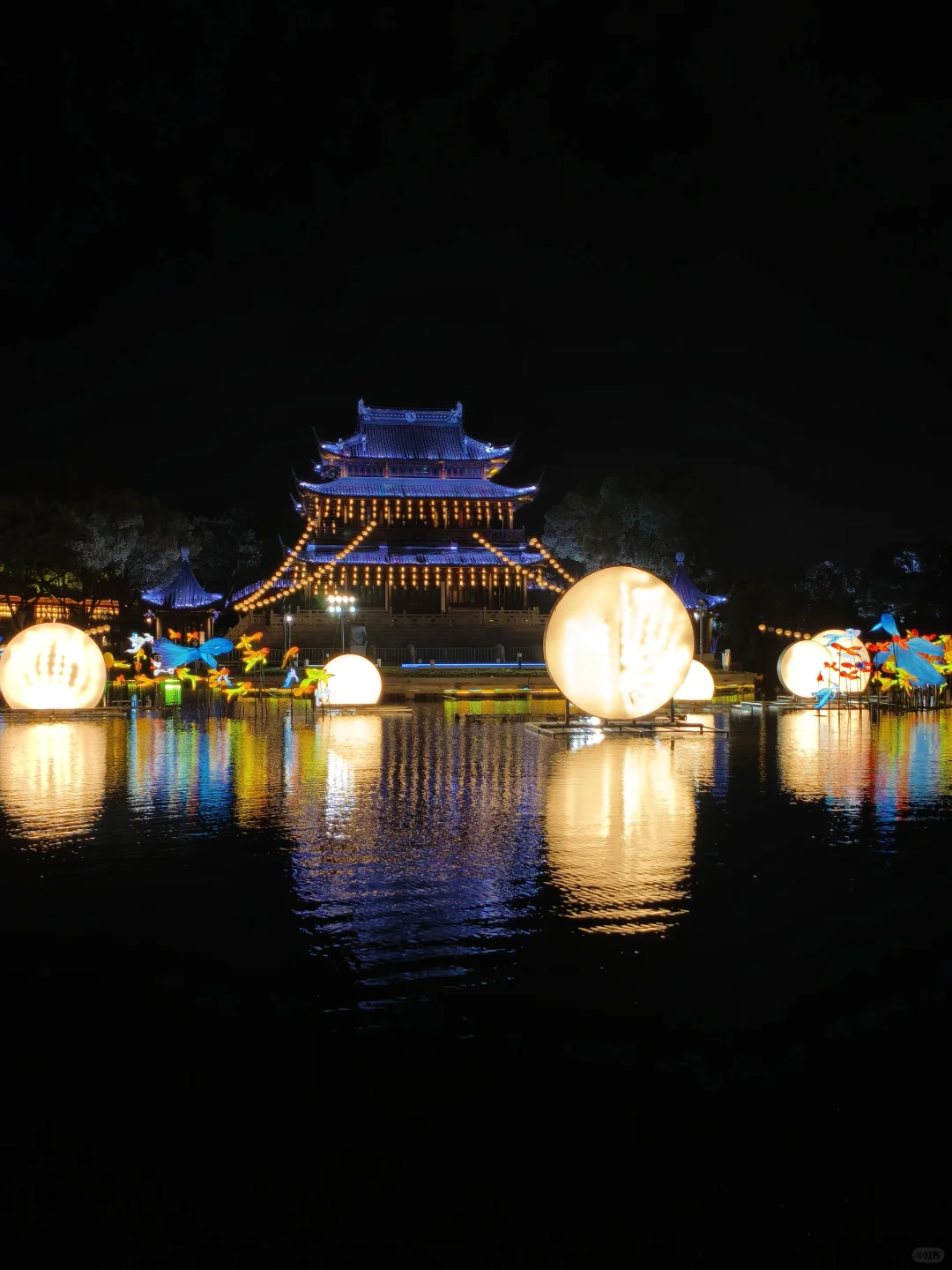 苏州夜游天🌸板！  盘门景区你太强了！