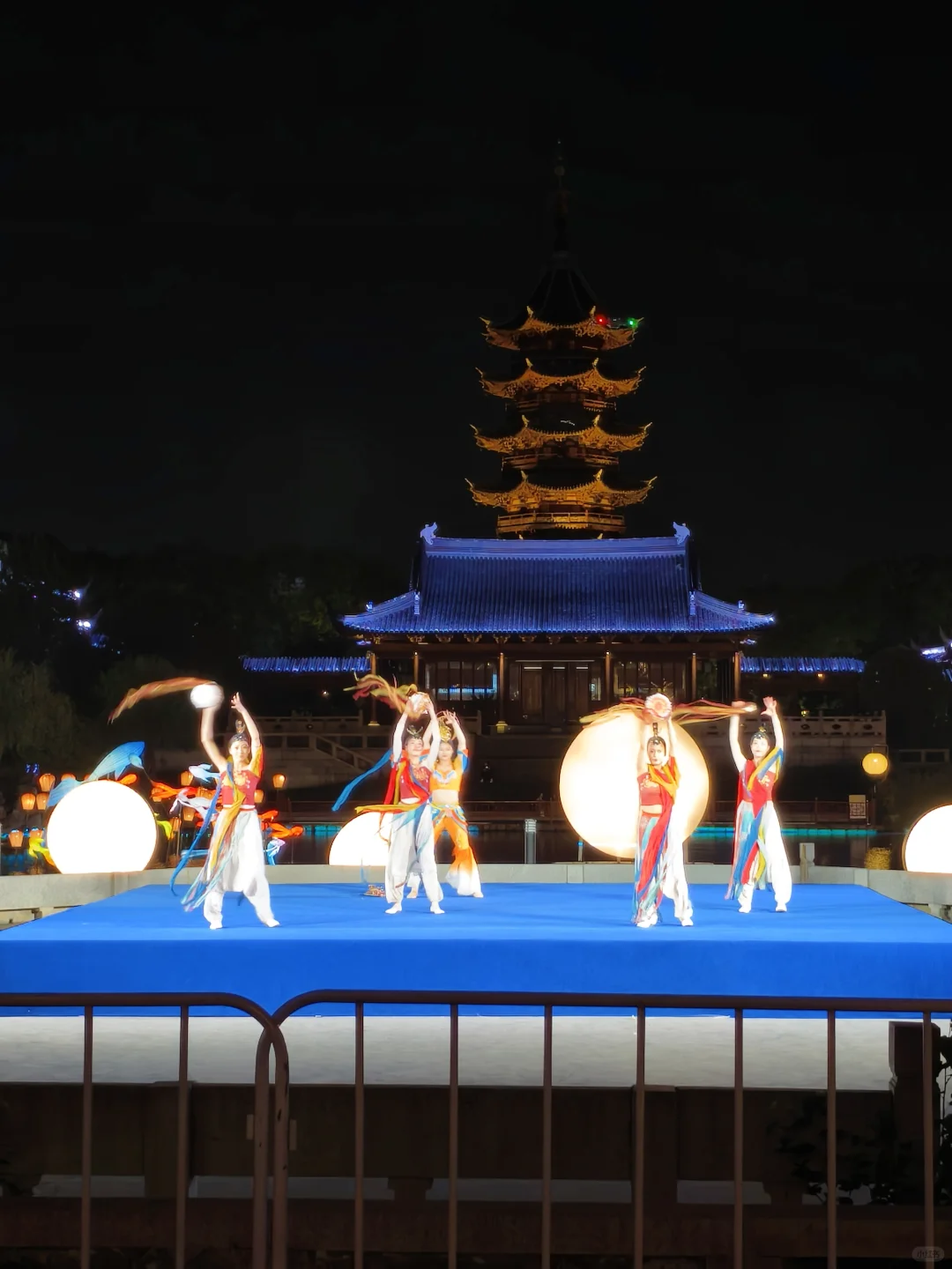 苏州夜游天🌸板！  盘门景区你太强了！