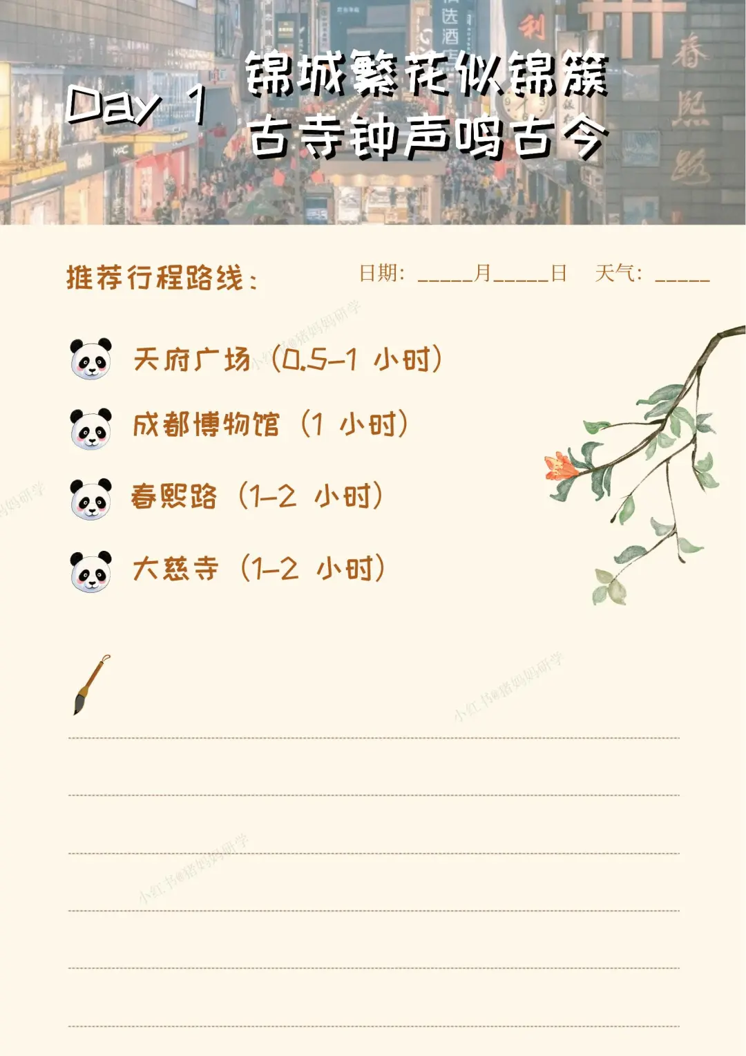 五一带娃来成都！不费妈攻略看这里！