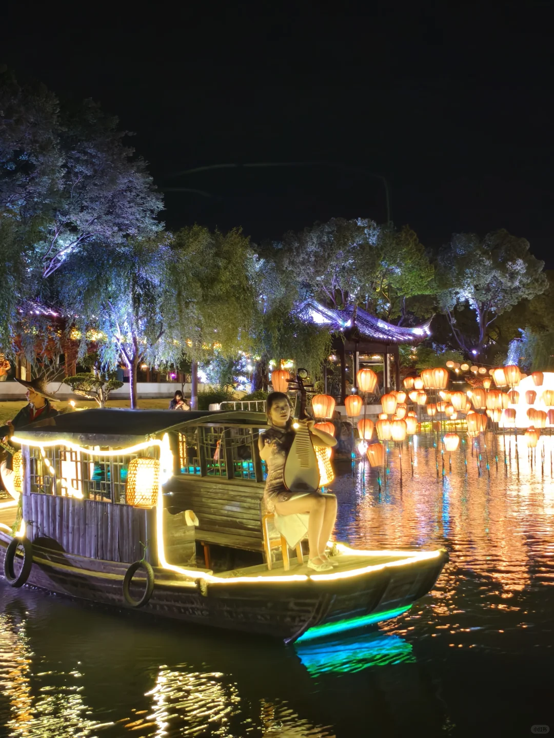 苏州夜游天🌸板！  盘门景区你太强了！