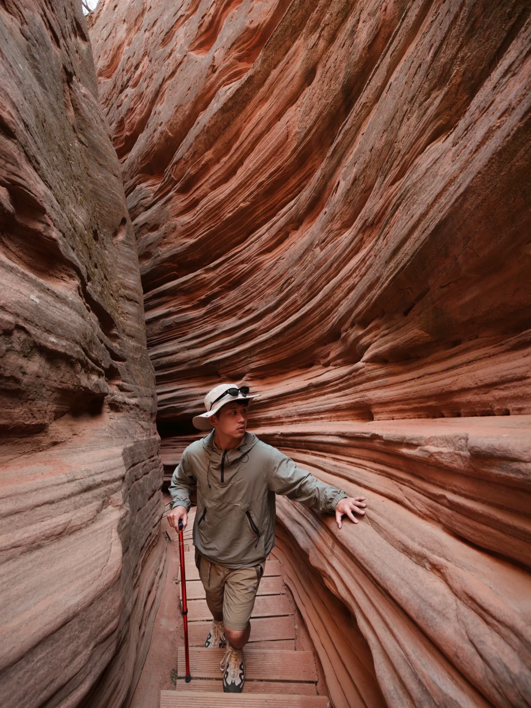 真的不是国外❗️我在陕西拍到震撼的丹霞地貌