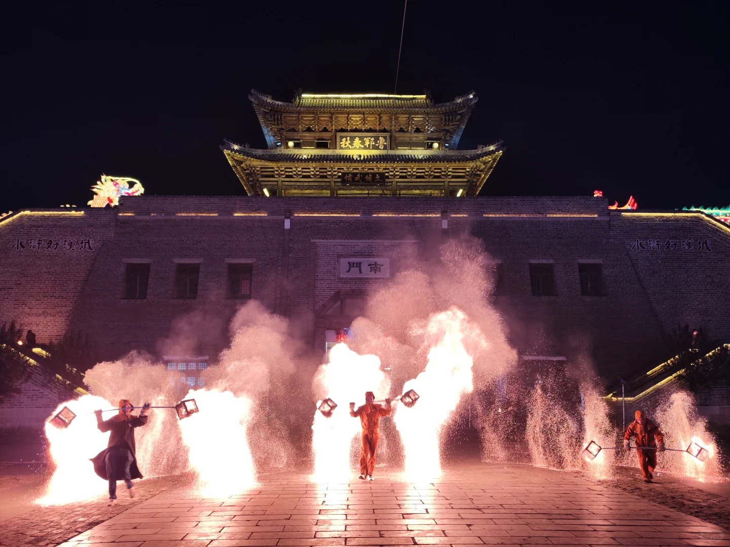 五一菏泽好去处,郓城水浒好汉城,只需30元