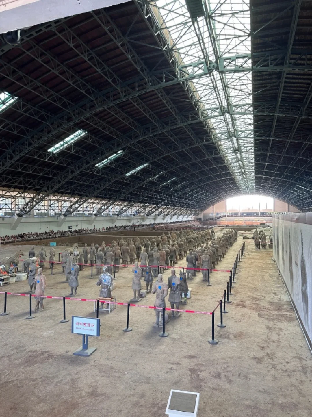 兵马俑跟团游真比自由行方便多啦，车➕讲解