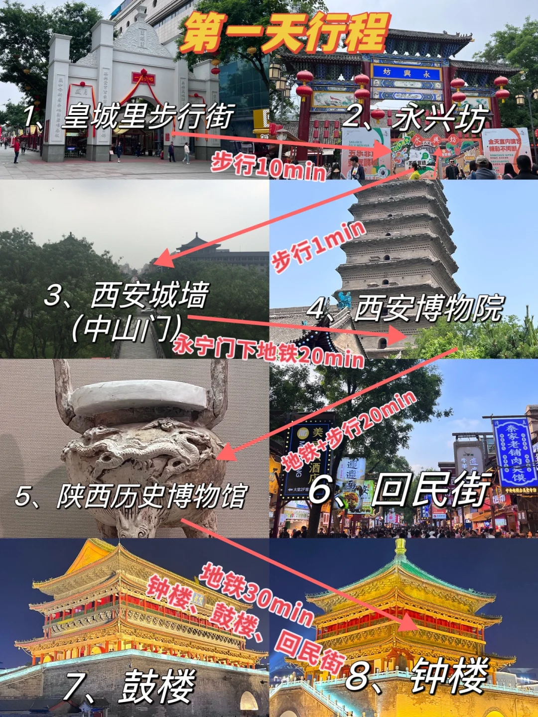 刚从西安回来，三天三晚旅游攻略分享！