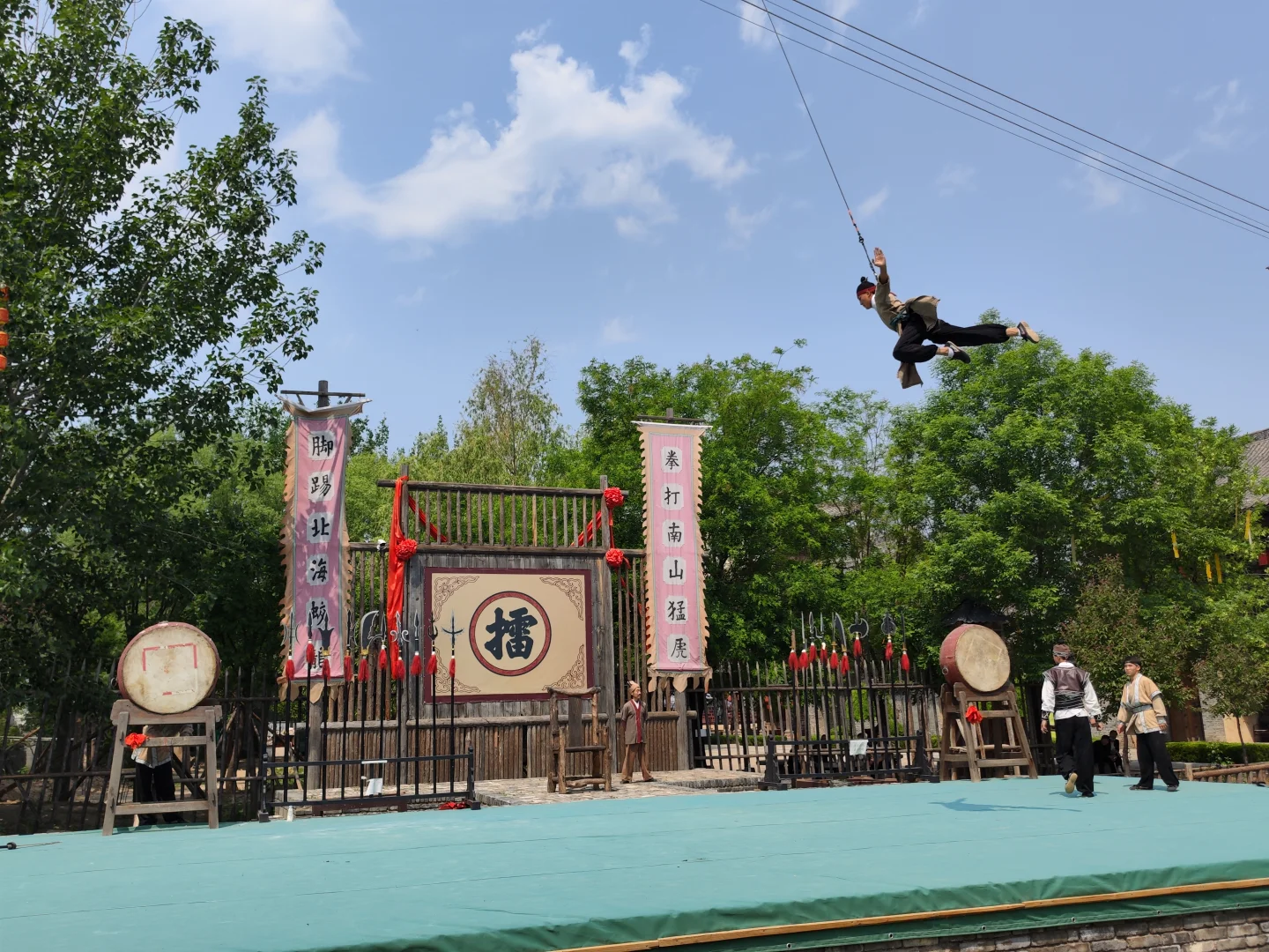 五一菏泽好去处,郓城水浒好汉城,只需30元