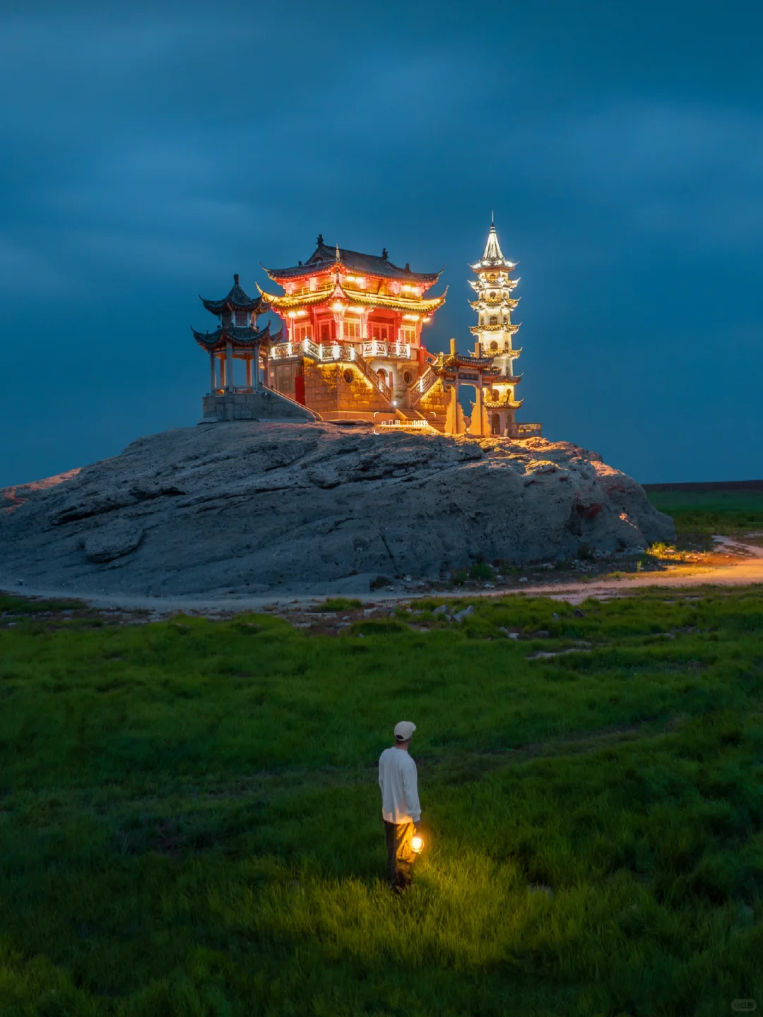 鄱阳湖中，我拍到了距今千年的落星墩！
