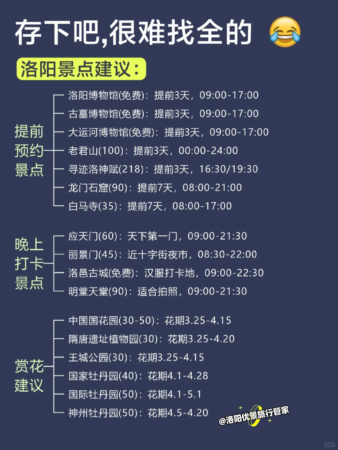 在洛阳待了3年‼️给4-5月来的姐妹一些建议