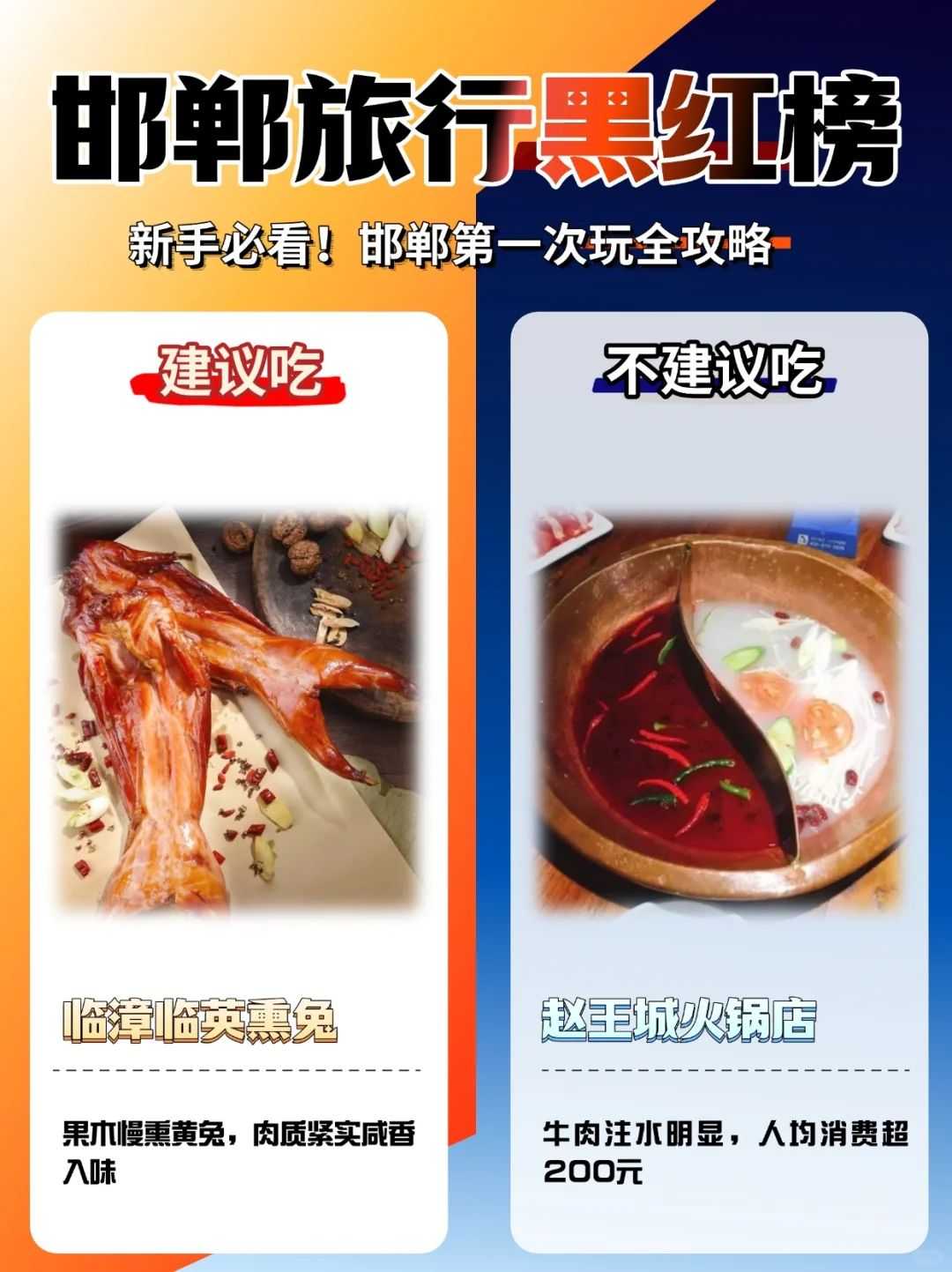 新手必看！邯郸第一次玩全攻略