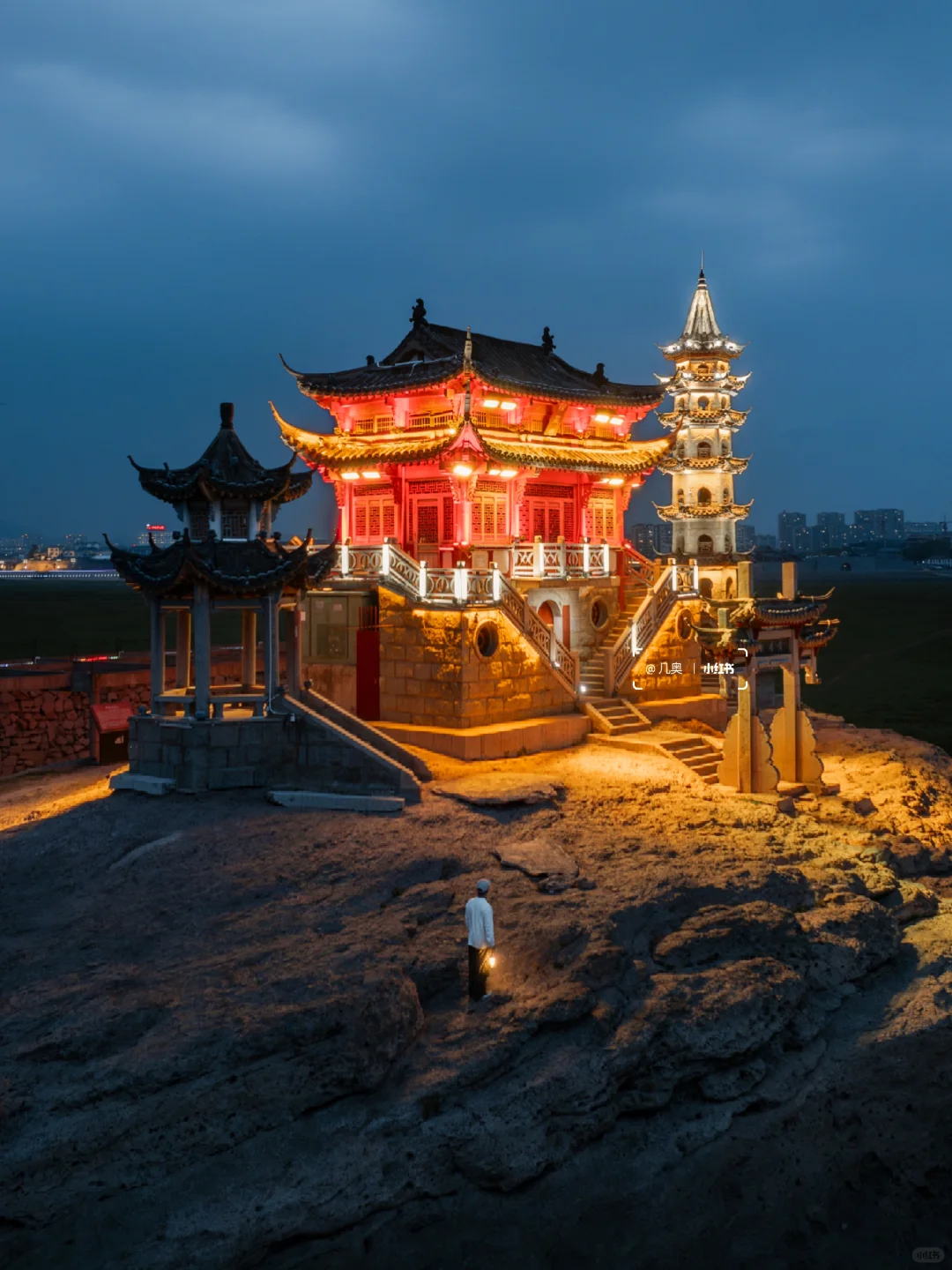 鄱阳湖中，我拍到了距今千年的落星墩！