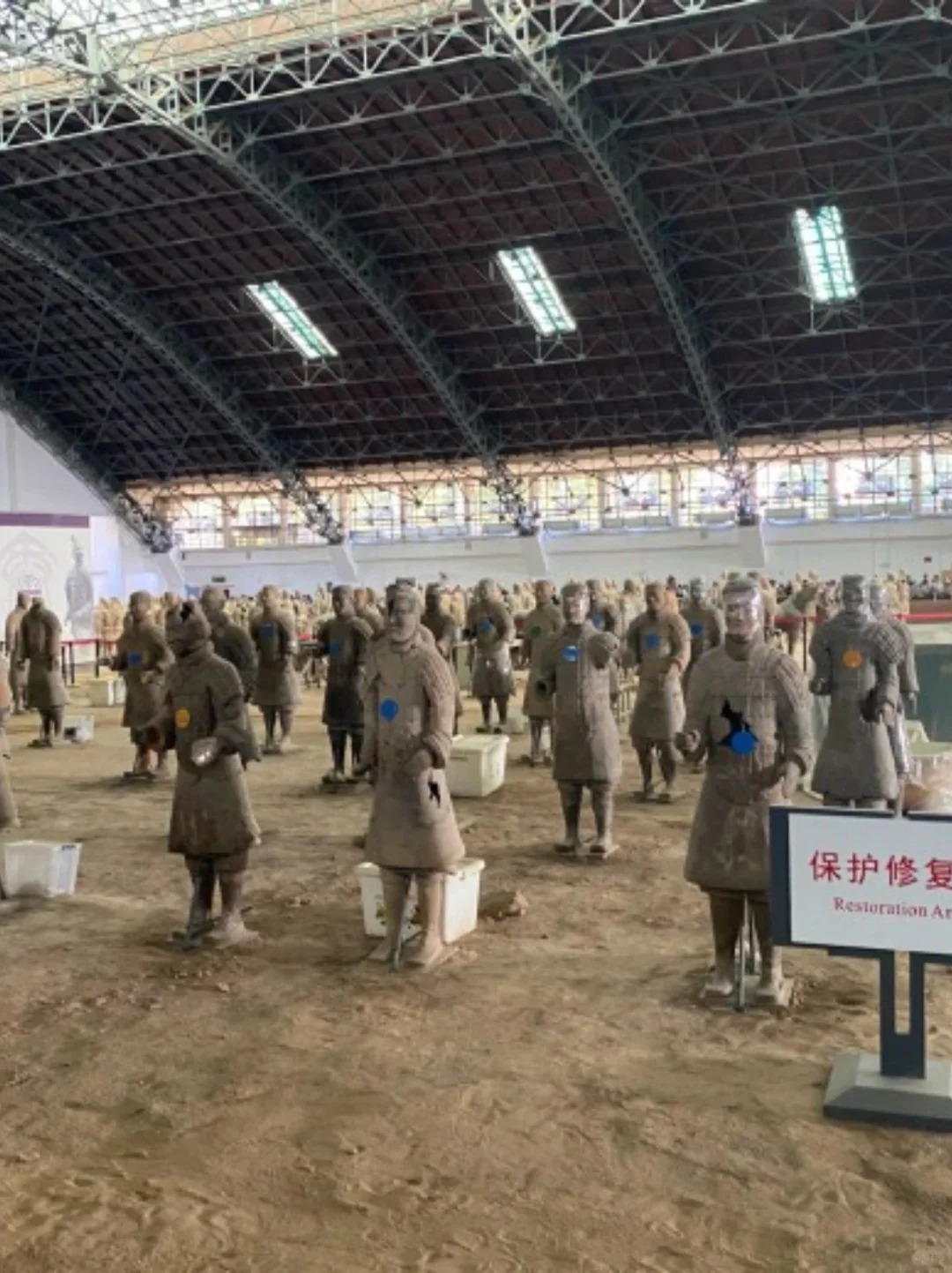 兵马俑跟团游真比自由行方便多啦，车➕讲解