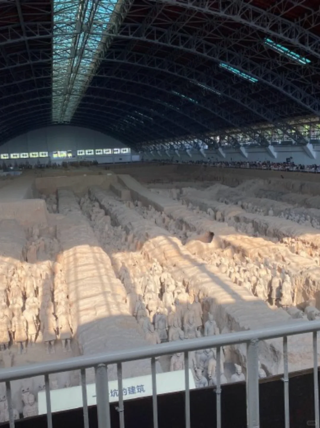 兵马俑跟团游真比自由行方便多啦，车➕讲解