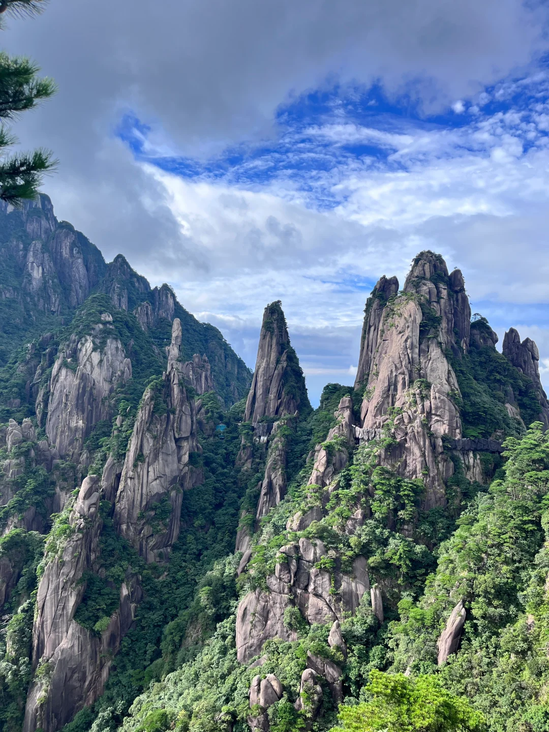 黄山和三清山我居然觉得三清山更胜一筹