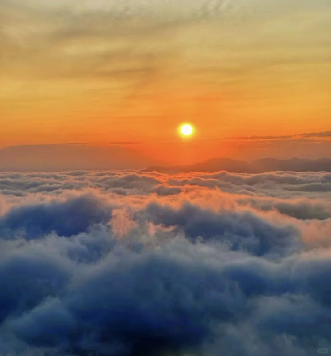 本溪五女山 云海翻腾 日出🌅东方