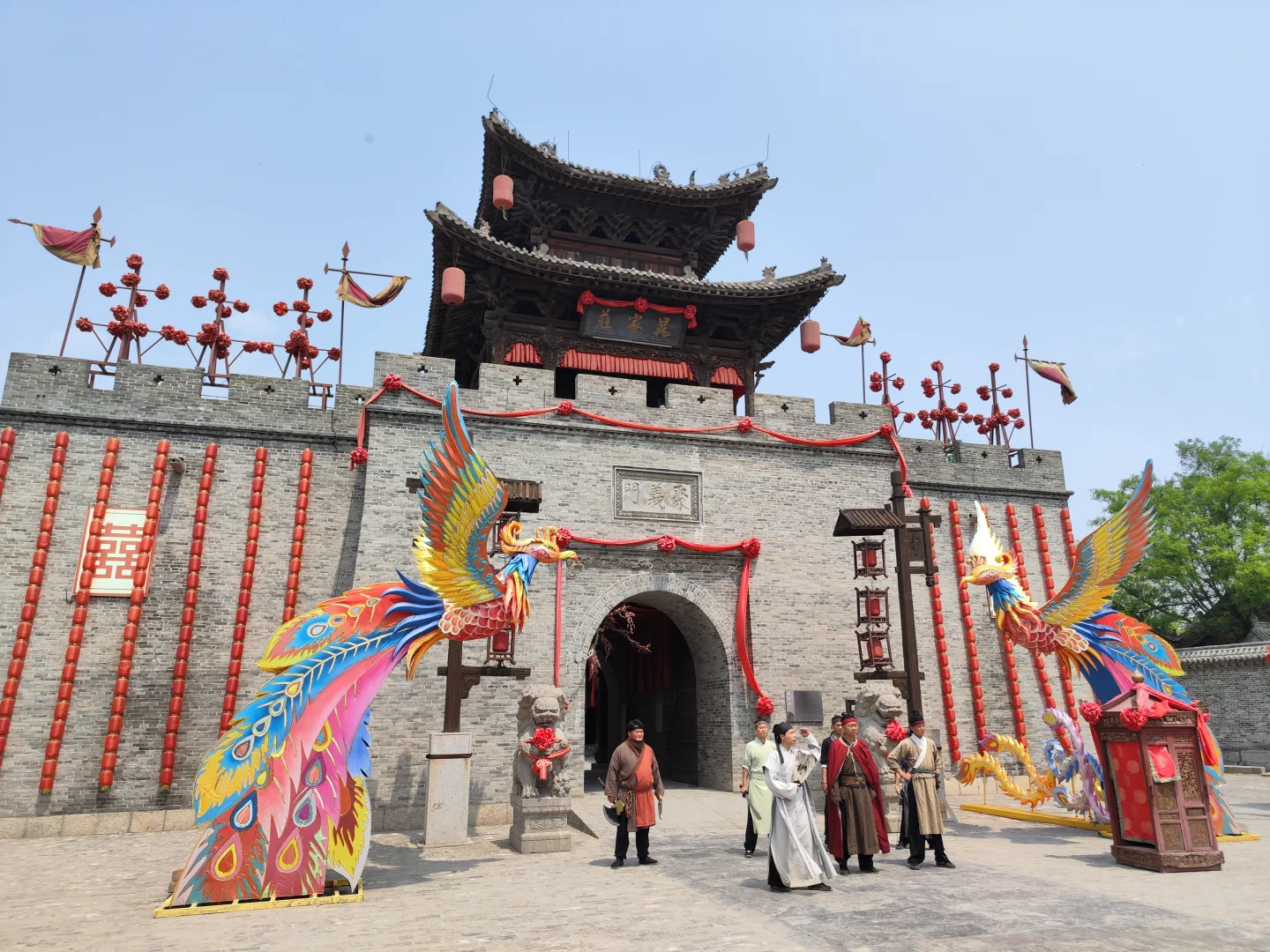 五一菏泽好去处,郓城水浒好汉城,只需30元