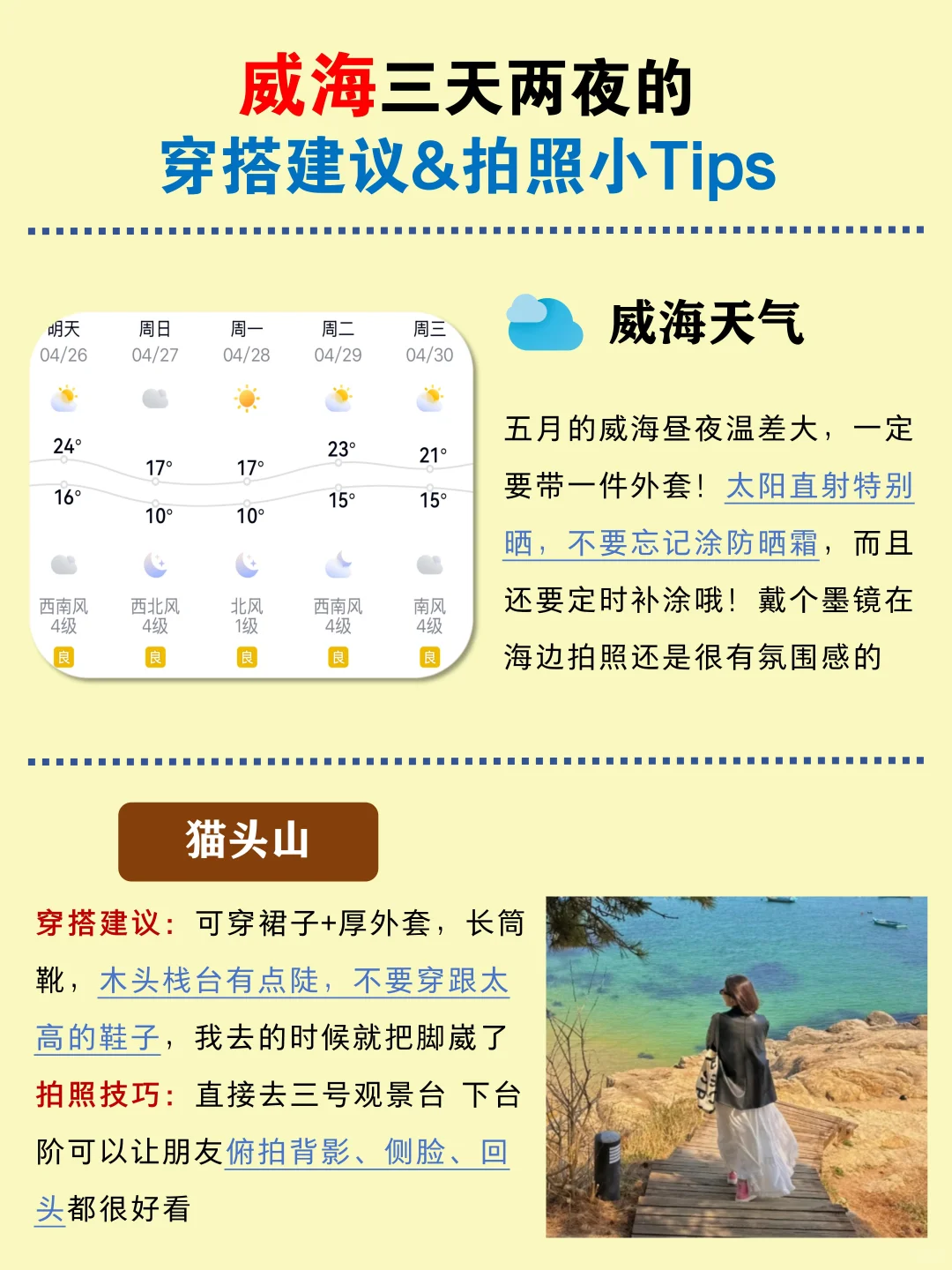 ‼️人生建议！不会p图，别去威海！