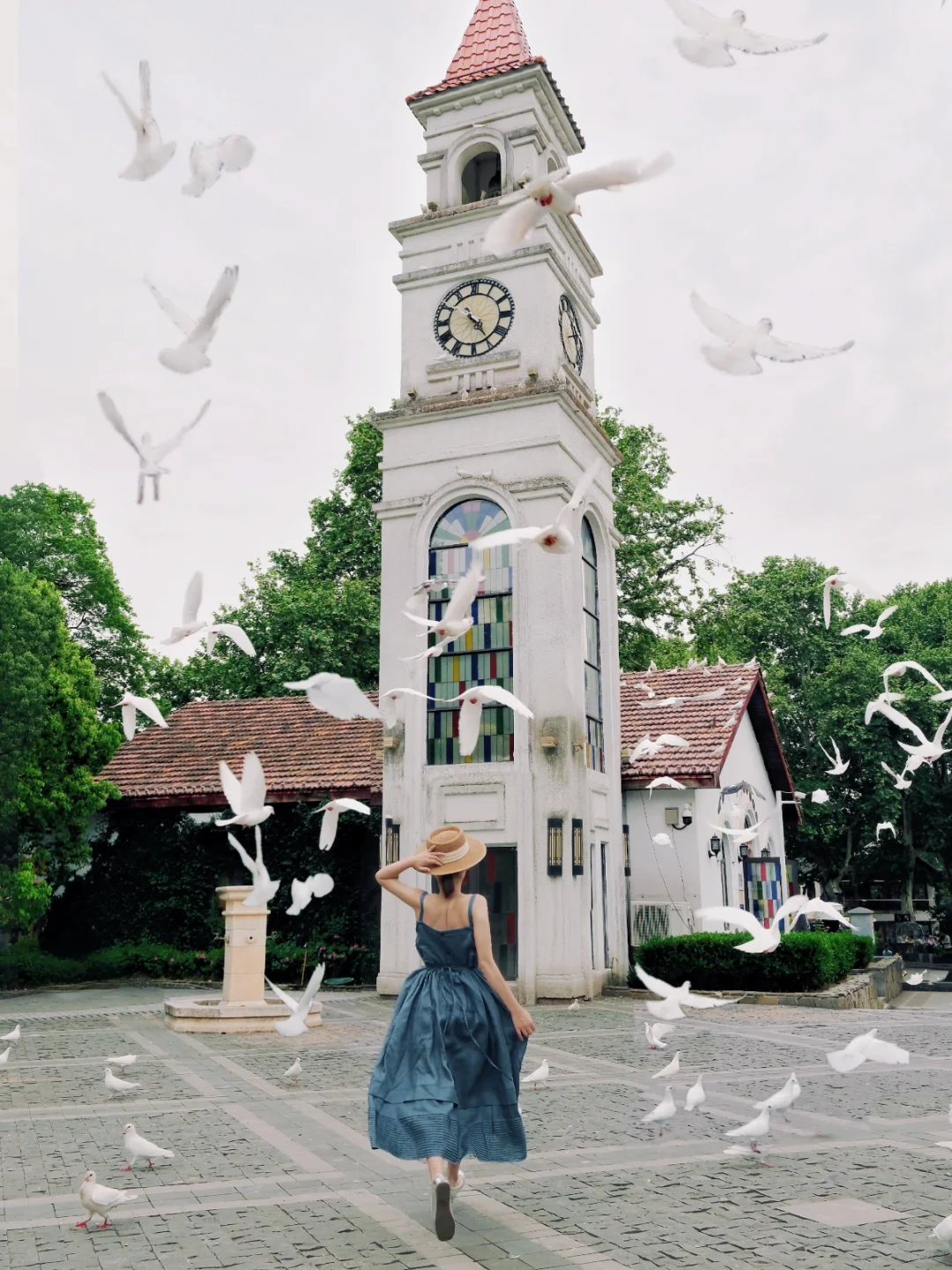 杭州出发30min🕊️米兰同款和平鸽教堂美翻了