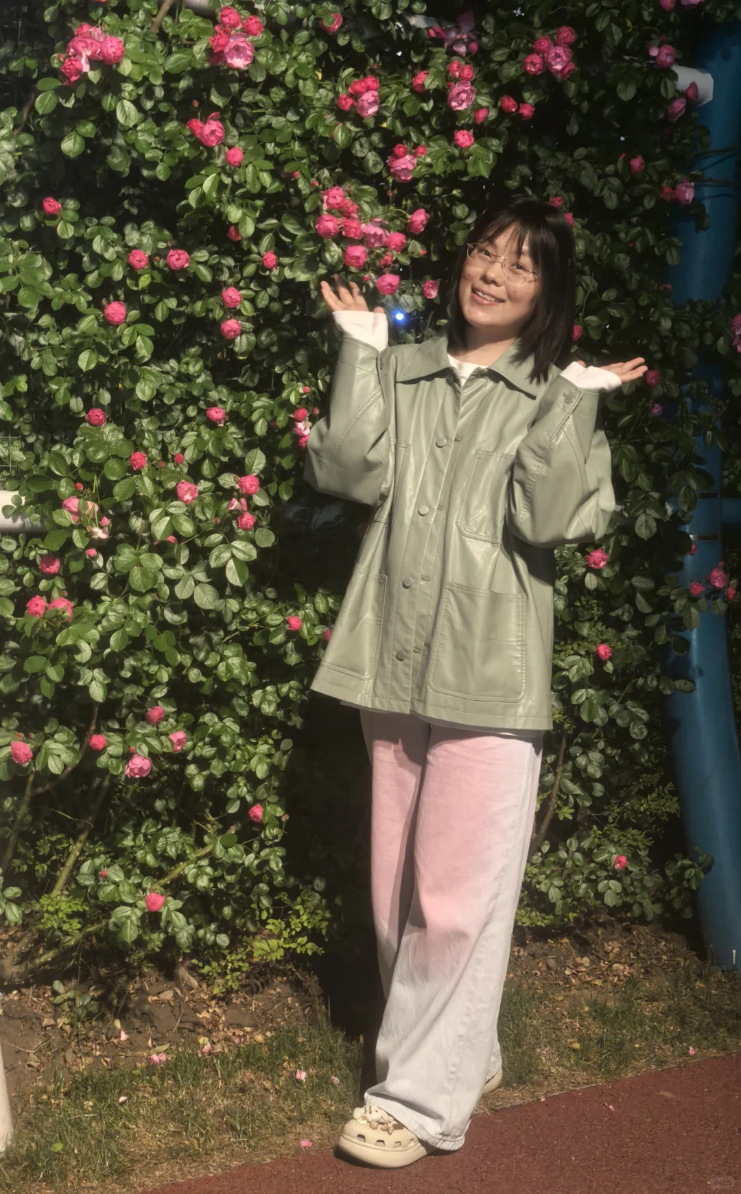 闯入南浦大桥花海秘境！江边吹风附夜景！