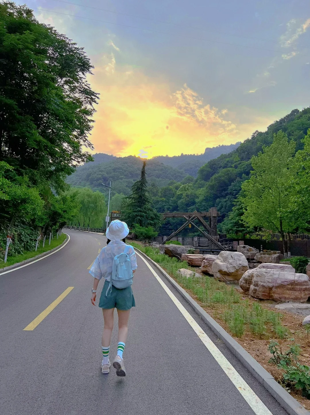 每周一山|武安七步沟景区爬山拍照