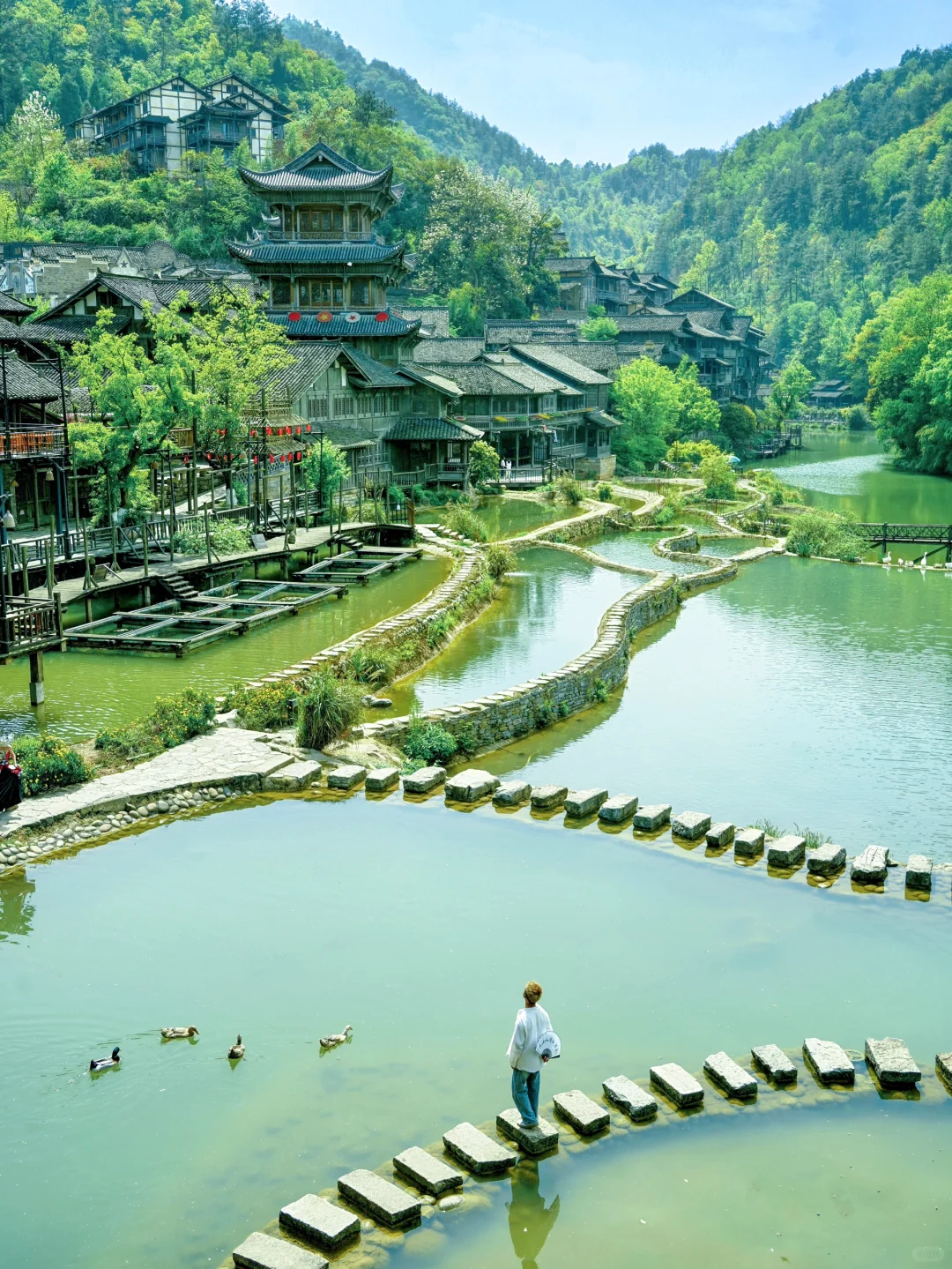 高铁直达！藏在深山里的避世秘境‼️美到封神